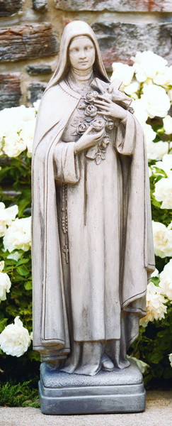 Saint Therese Stone Statue Theresa Sculpture